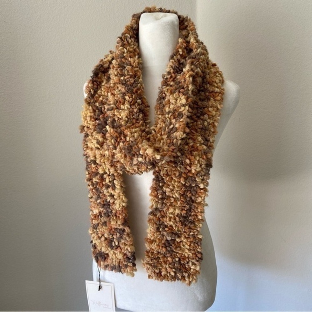 Handmade Knitted Fall Scarf